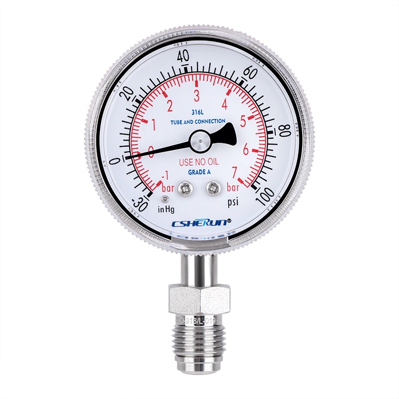 VCR 1/4 수형 페이스 씰 스위블